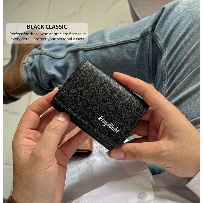 Wallet for Men & Women with Cash Pocket 10 Card Slots and Hidden Compartments