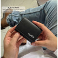 Wallet for Men & Women with Cash Pocket 10 Card Slots and Hidden Compartments